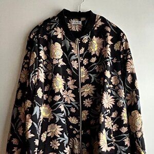 Alice & You Floral Bomber Jacket Size UK 24/US 20